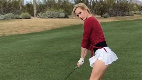 paige spiranac hot ass|Paige Spiranac Shows Too Much Butt Cheek And The Internet Is。